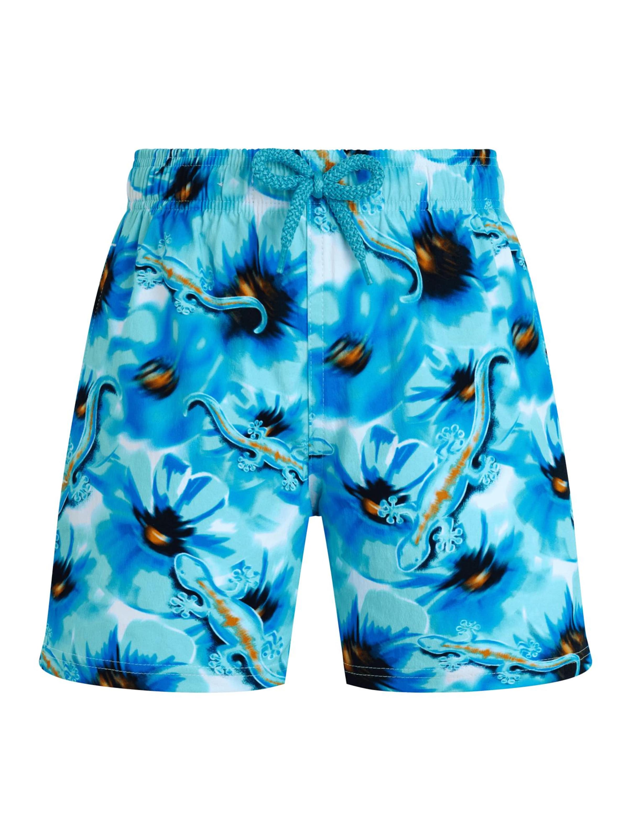Vilebrequin Zwemshorts in Blauw: voorkant