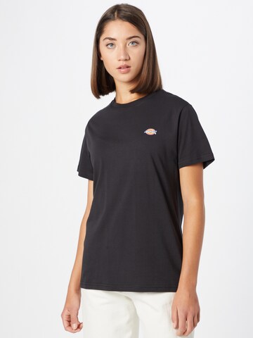 DICKIES - Camiseta 'Mapleton' en negro: frente