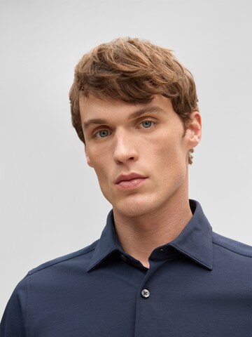 STRELLSON Regular fit Zakelijk overhemd 'Spike' in Blauw