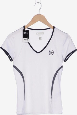 Sergio Tacchini Top & Shirt in S in White: front