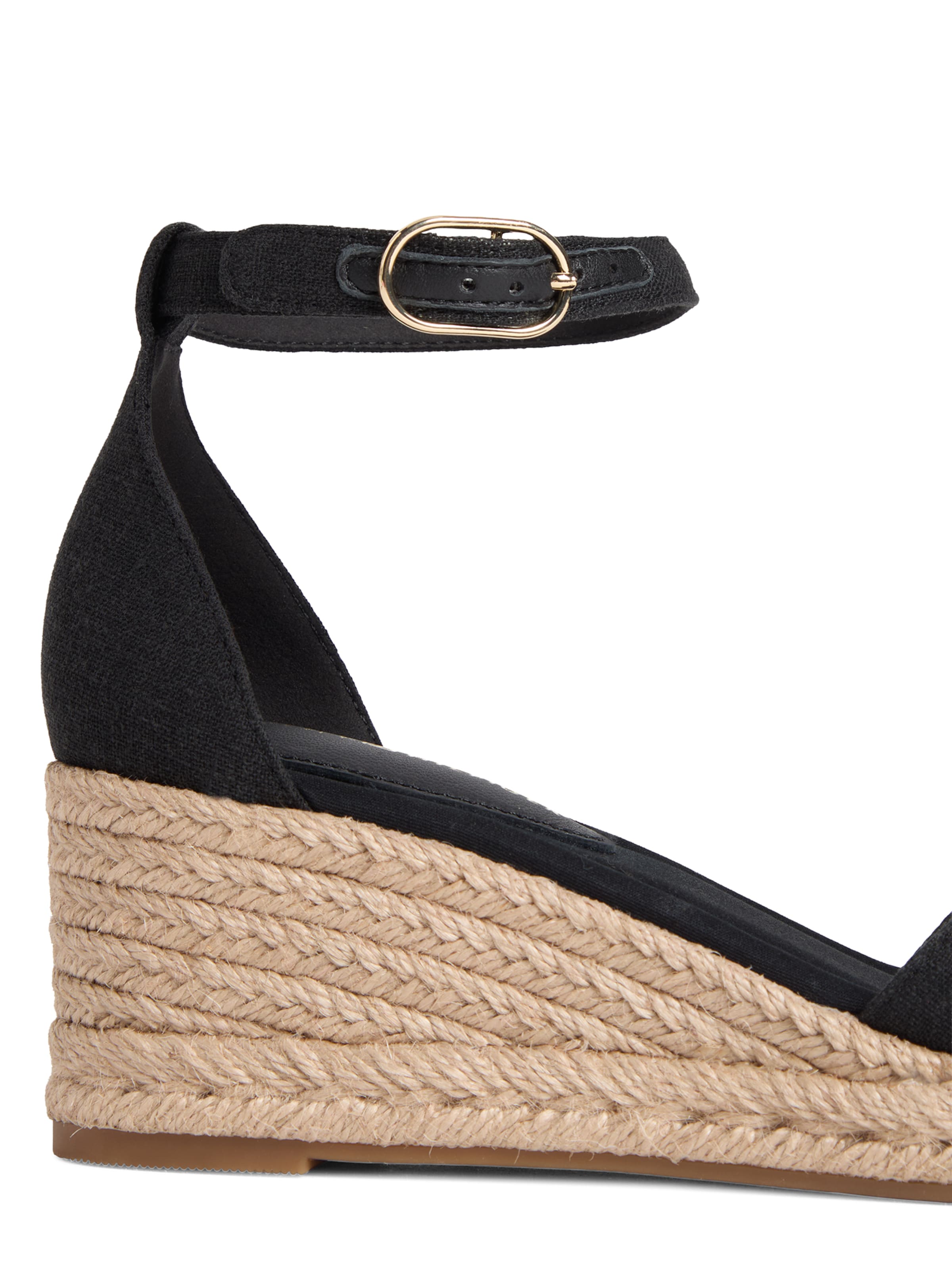 TOMMY HILFIGER Sandale in Schwarz