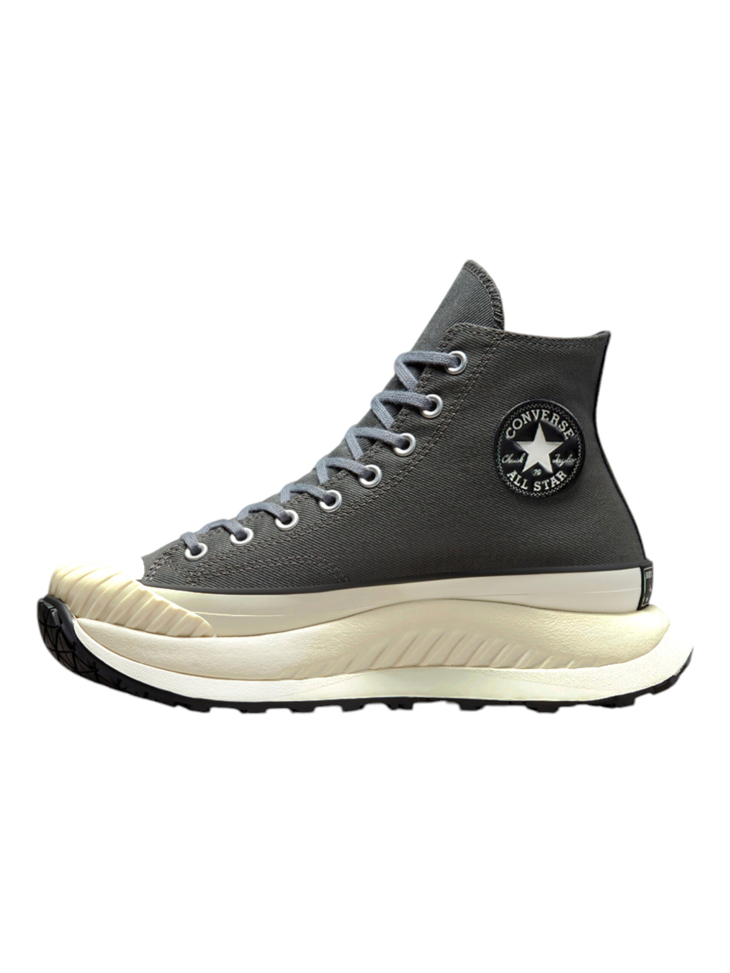 Baskets hautes 'Chuck 70' CONVERSE en vert : devant