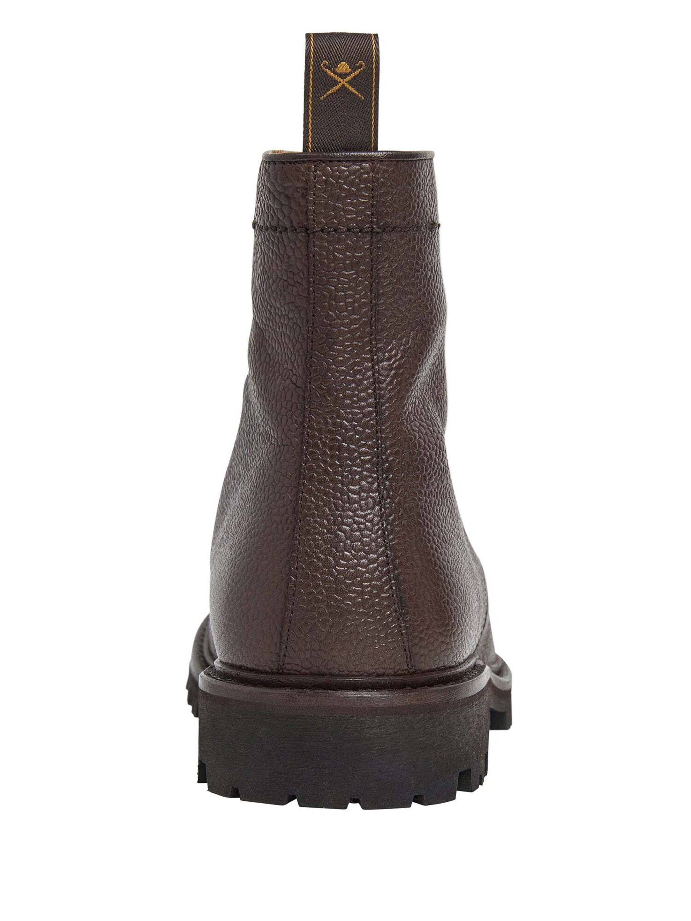 Hackett London Lace-Up Boots in Brown