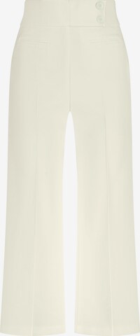 Nicowa Loose fit Pleated Pants 'Coradue' in White: front