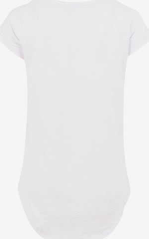 T-shirt 'Janis Joplin' F4NT4STIC en blanc