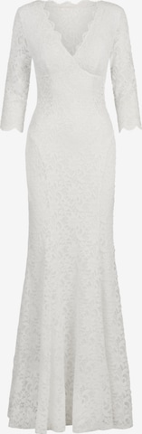 KraimodVečernja haljina - bijela boja: prednji dio
