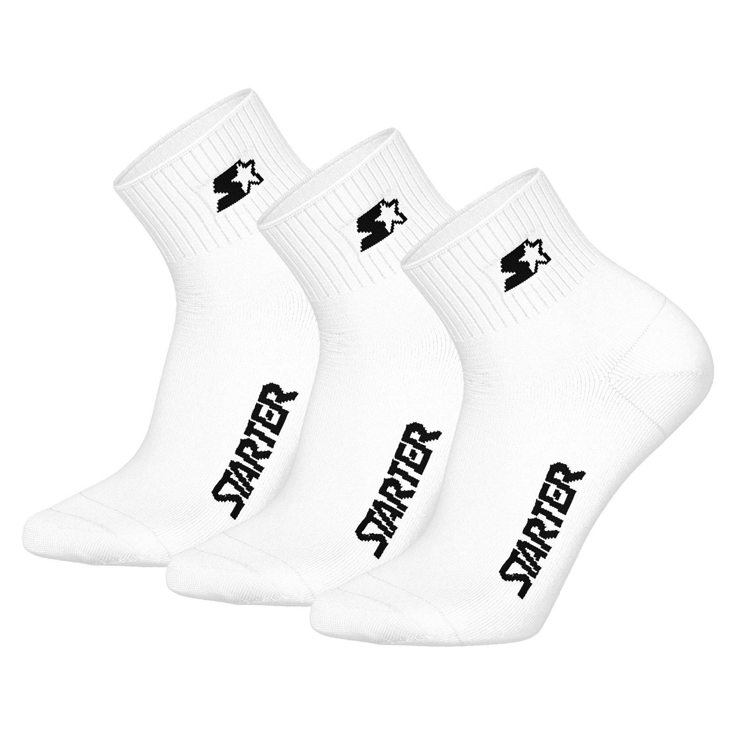 Starter Socks in White: front