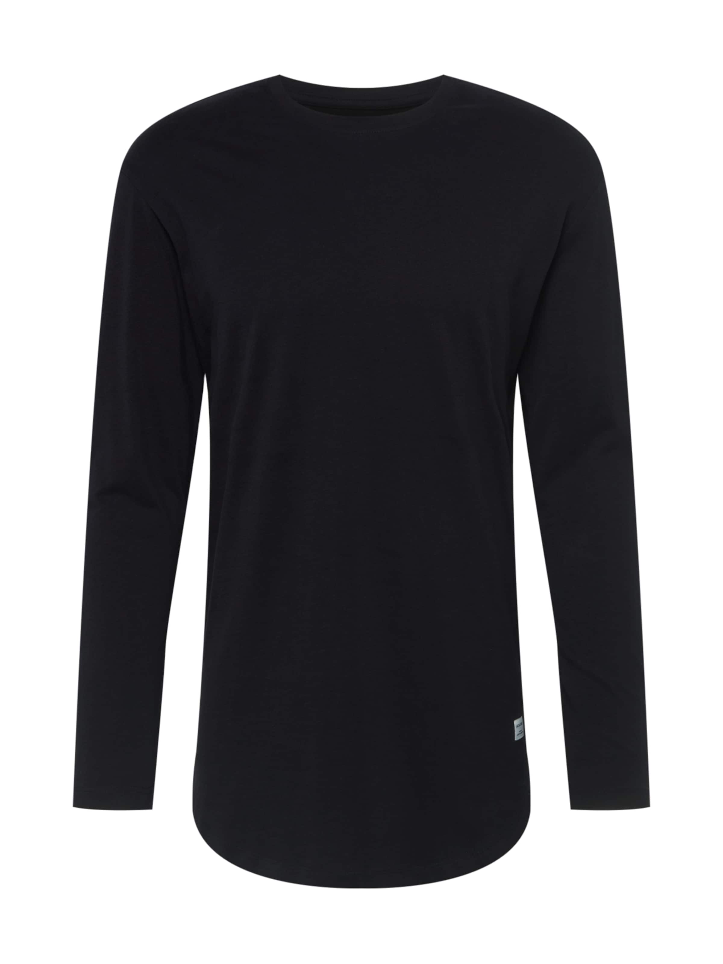 T-Shirt 'Enoa' JACK & JONES en noir : devant