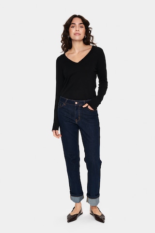 SAINT TROPEZ Sweater in Black