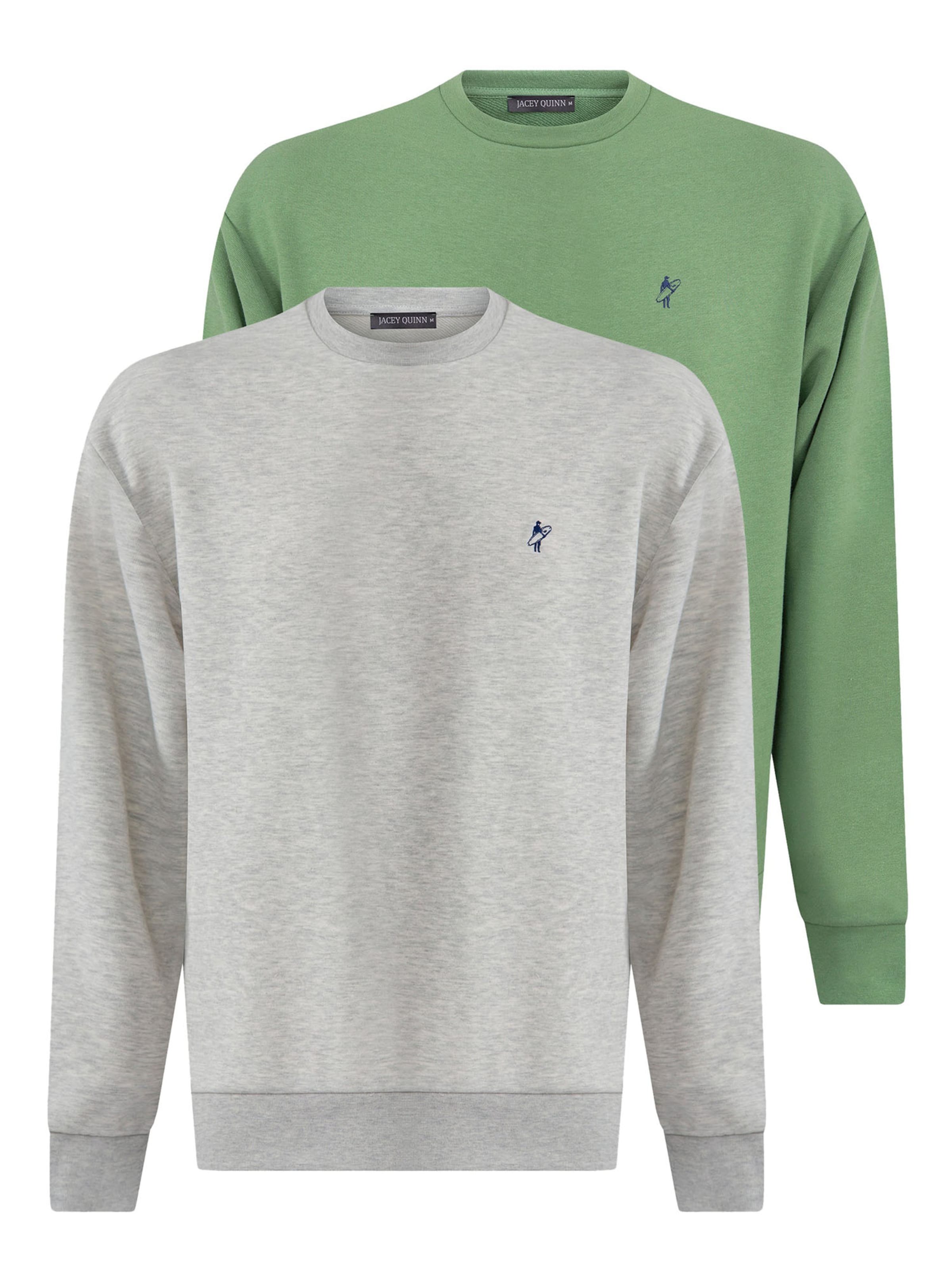 Jacey Quinn Tréning póló - szürke: elől