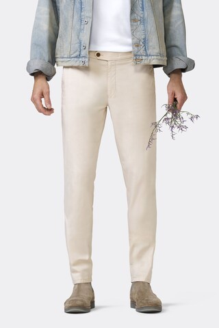 Coupe slim Pantalon chino MMX Germany en beige : devant