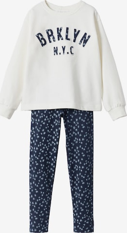 MANGO KIDS Sweatsuit 'Eliach' in Blue: front