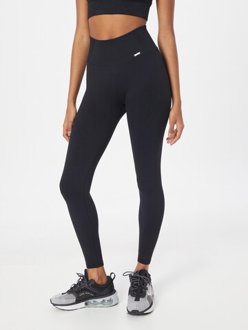 aim'n Skinny Sportbroek 'MOTION SEAMLESS' in Zwart: voorkant