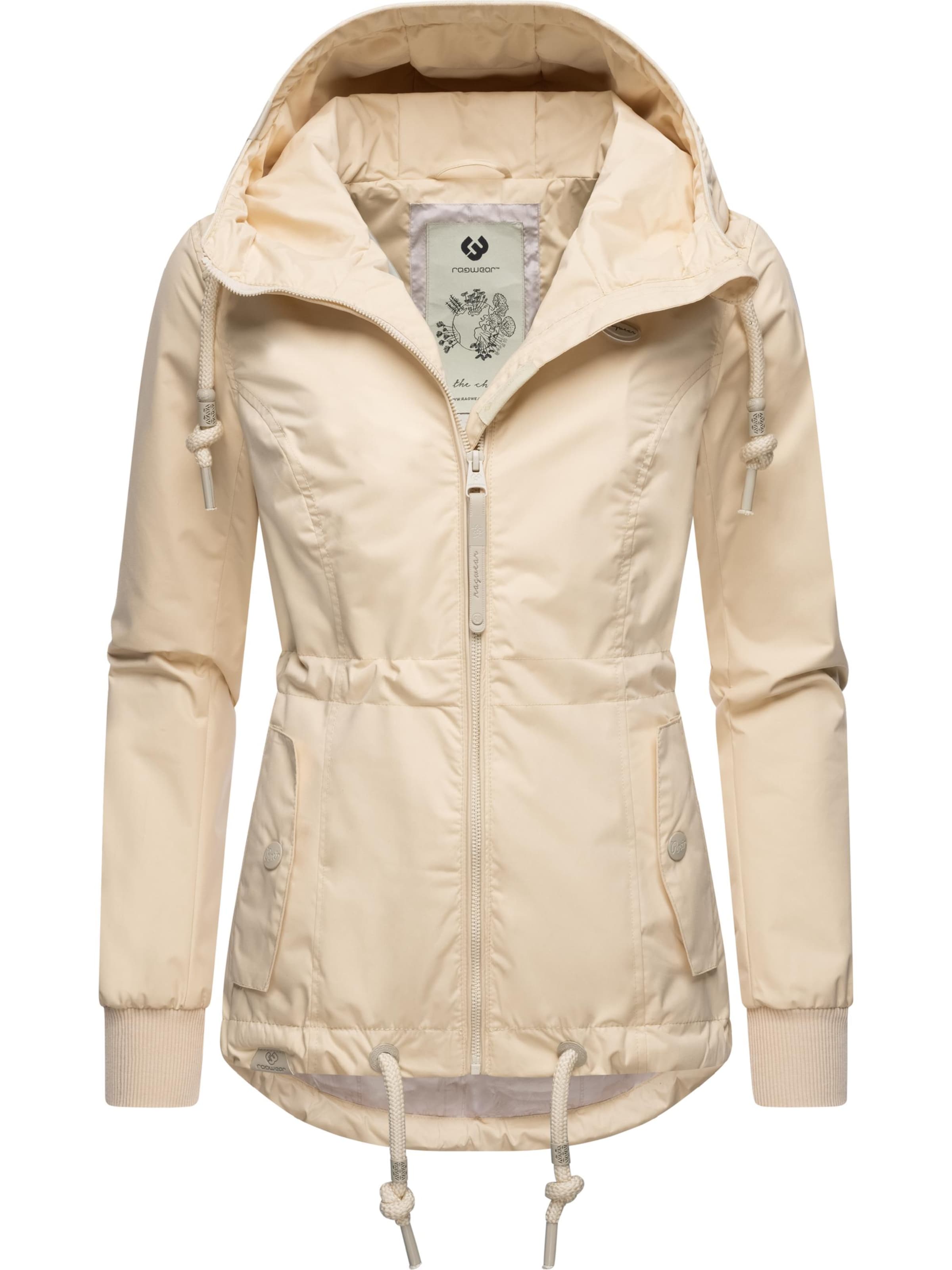 Geacă outdoor 'Danka' de la Ragwear pe bej: față