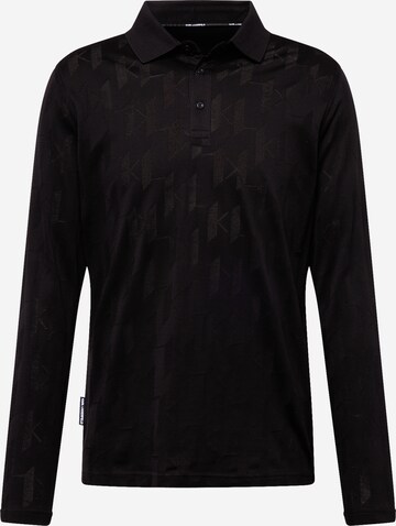 Karl Lagerfeld Shirt in Zwart: voorkant