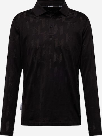 Karl Lagerfeld Тениска в черно: отпред