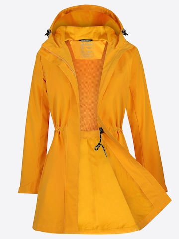 ATLASLAVA Outdoor Coat 'Waterproof Outdoor Jacket' in Orange: front