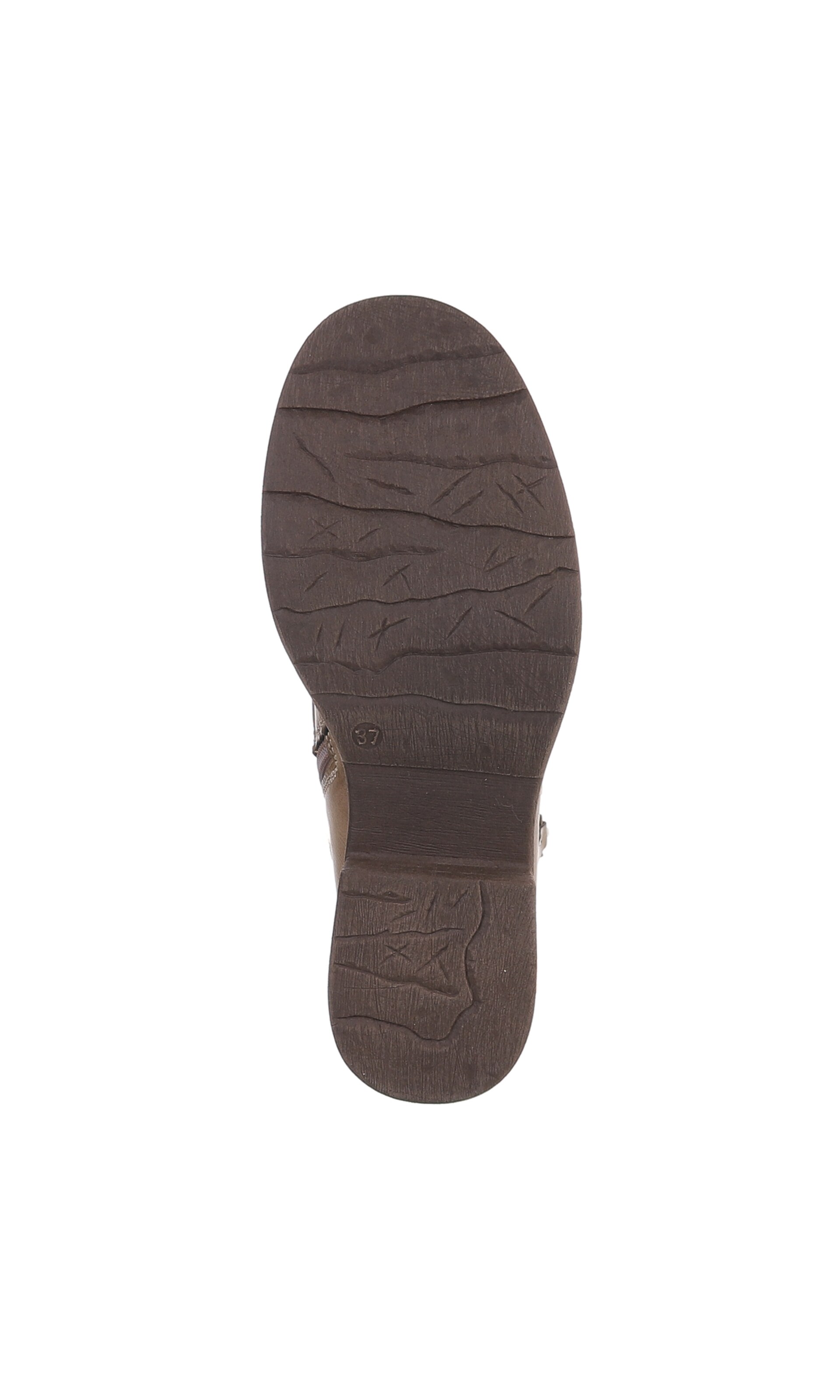 Ital-Design Stiefeletten 'Flache' in Braun