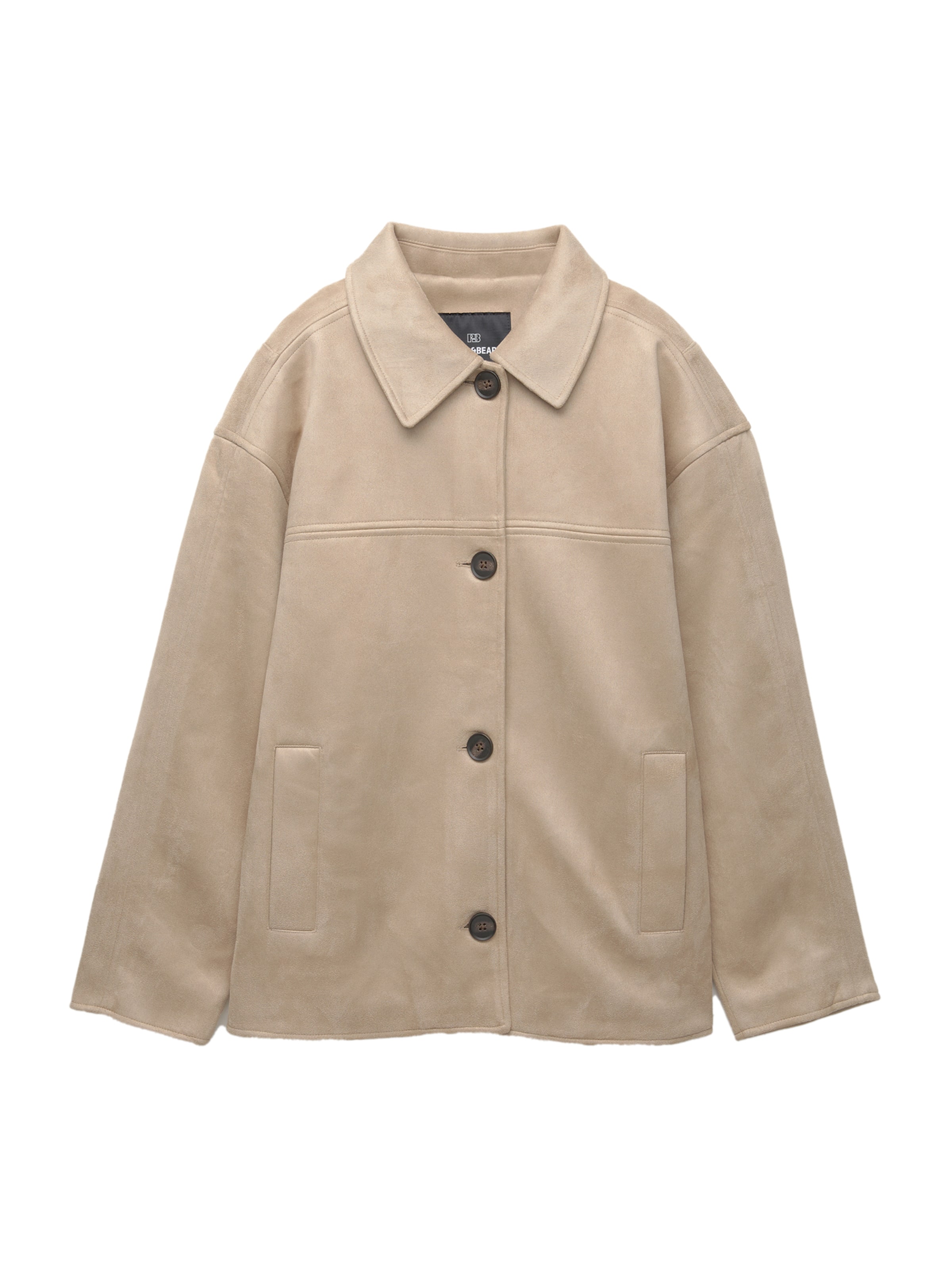 Pull&Bear Between-season jacket in Beige: front