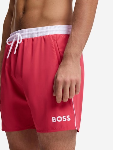 Pantaloncini da bagno 'Starfish 10259586 01 50514429' di BOSS in arancione