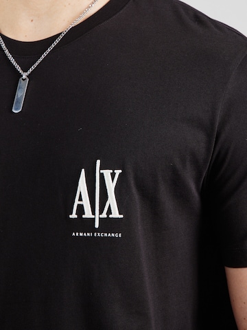 T-Shirt ARMANI EXCHANGE en noir