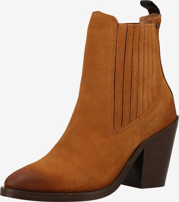 REPLAY Ankle Boots in Brown: front