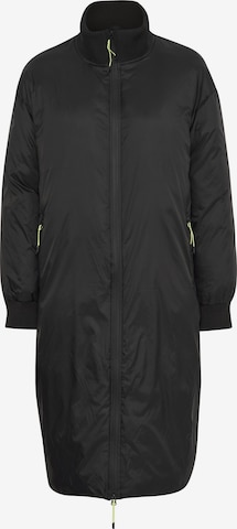 Fransa Winter Coat 'Harlyn' in Black: front