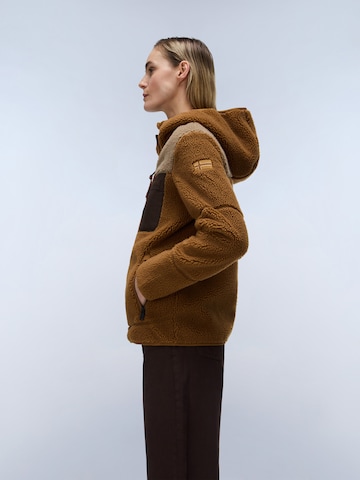 NAPAPIJRI - Chaqueta polar 'YUPIK' en marrón