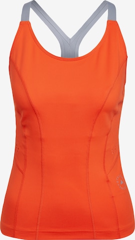 ADIDAS BY STELLA MCCARTNEY Sports Top in Orange: front