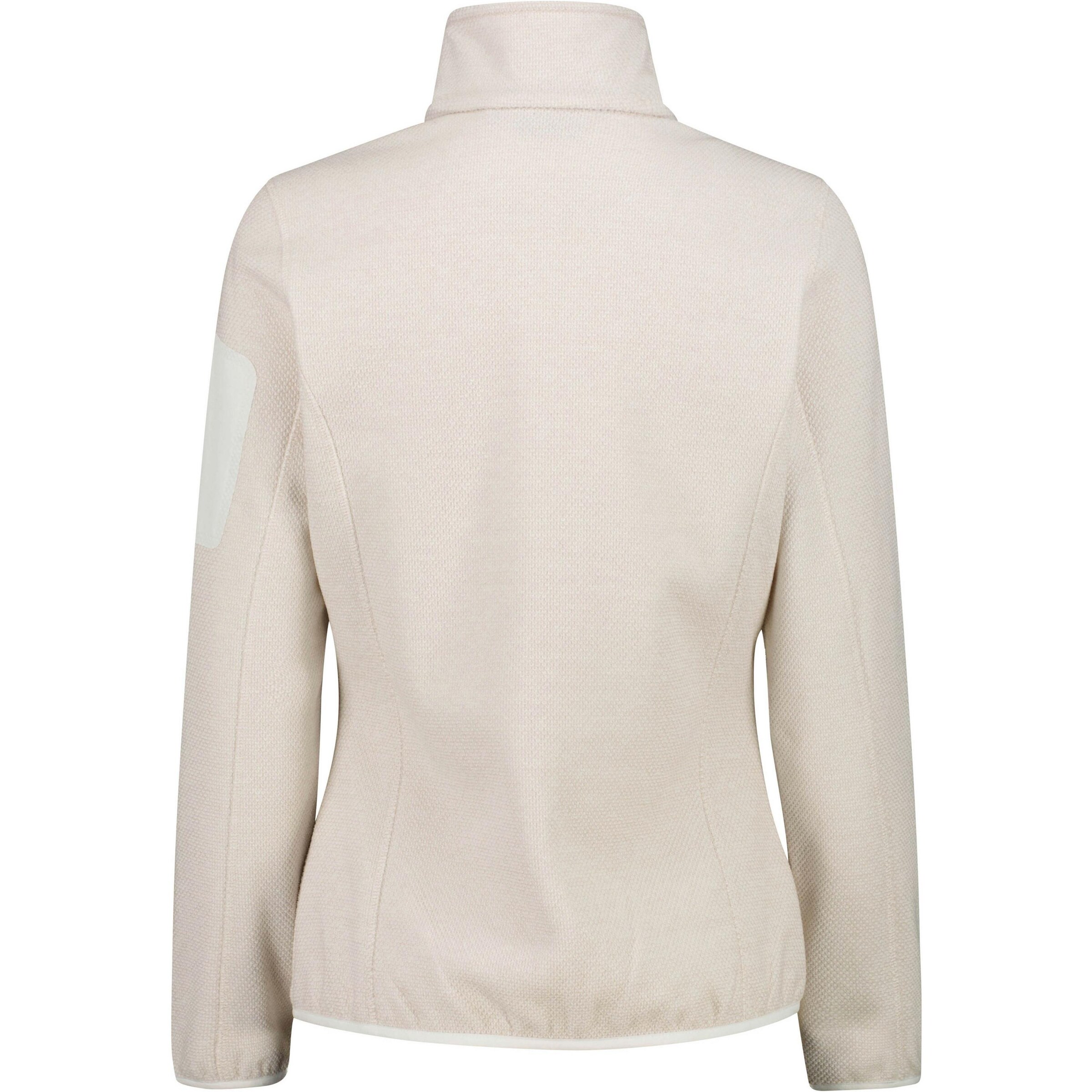 CMP Athletic Fleece Jacket in Beige