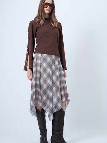 Trend Alaçatı Stili Pullover in Braun