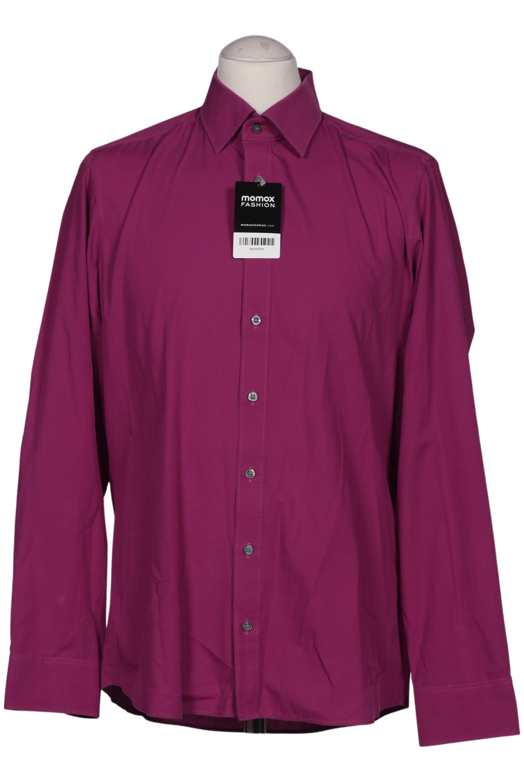 OLYMP Hemd L in Lila: Vorderseite