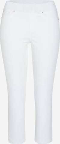 Cambio Regular Jeans in Wit: voorkant