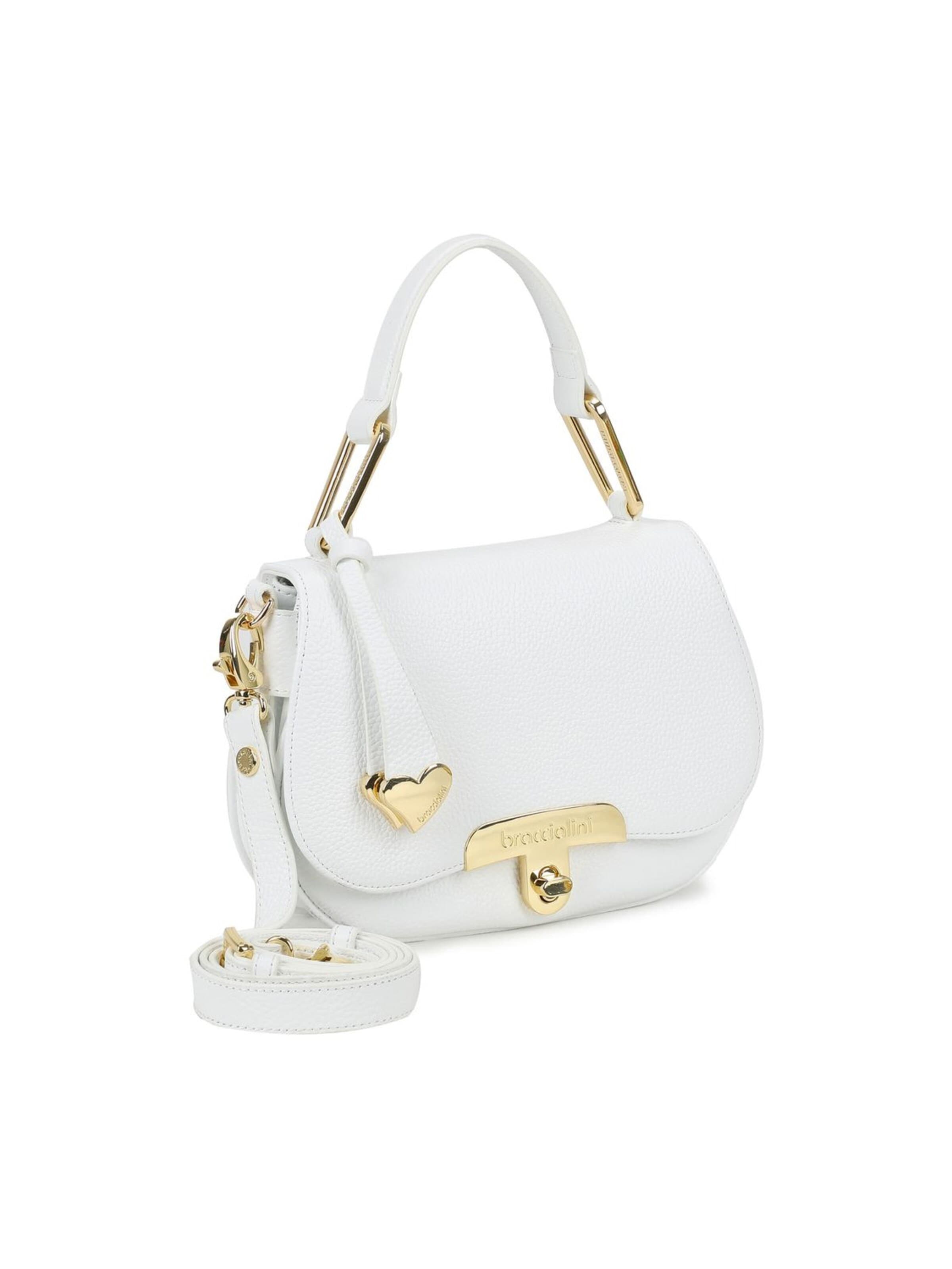 Braccialini - Bolso de mano 'Michelle' en blanco