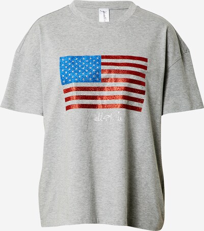 KENDALL + KYLIE Shirt 'Flag' in blue / grey / red / white, Item view