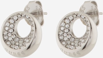 Boucles d'oreilles GUESS en argent : devant