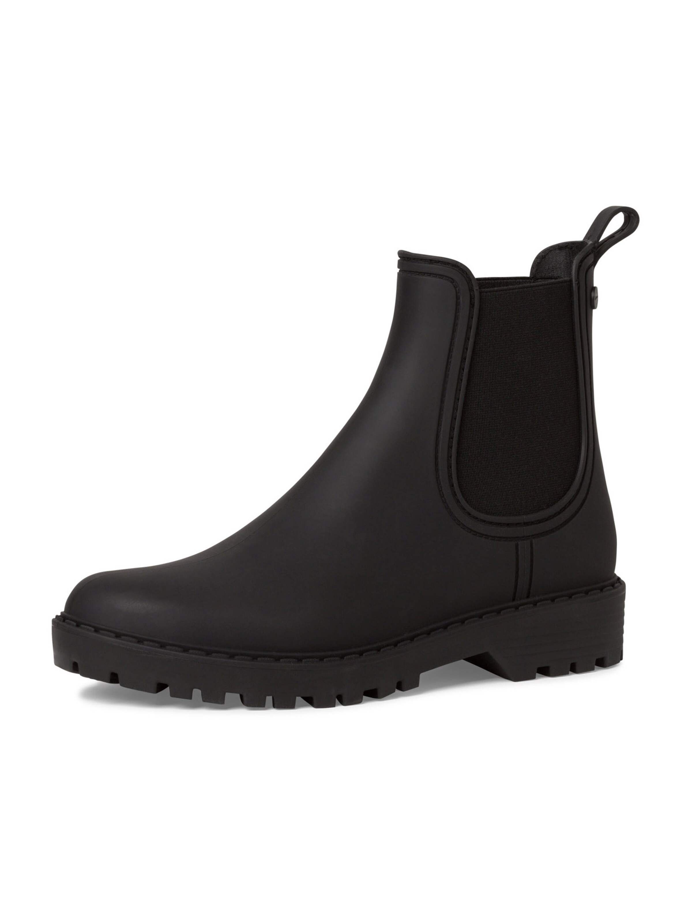 Tamaris Chelsea boots in Black: front