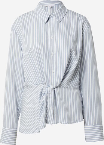 Camicia da donna di TOPSHOP in blu: frontale