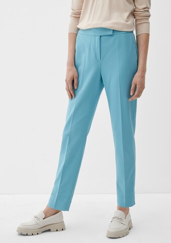 Regular Pantalon s.Oliver BLACK LABEL en bleu : devant