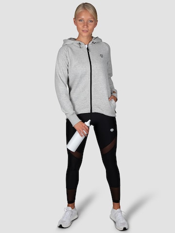 MOROTAI Sportsweatjacke 'COMFY PERFORMANCE' in Grau