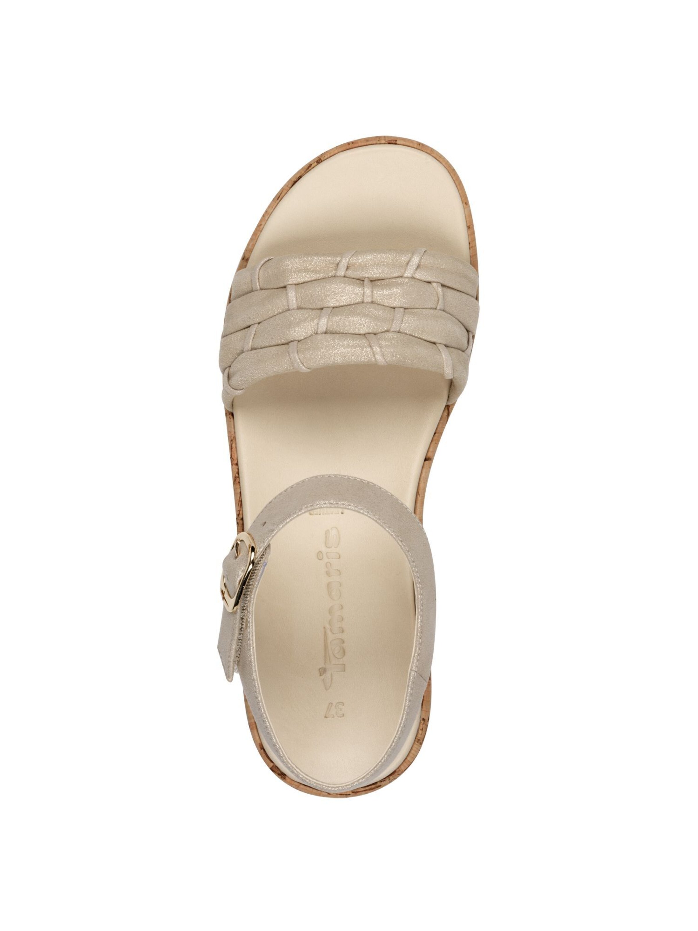 Sandales à lanières Tamaris en beige