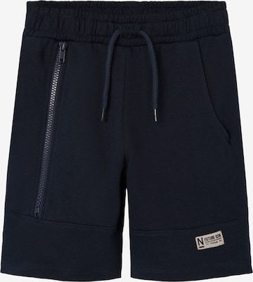 NAME IT Regular Broek 'Flugt' in Blauw: voorkant