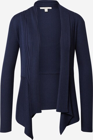 ESPRIT Knit Cardigan in Blue: front