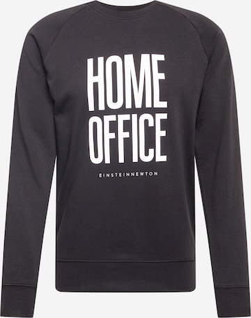 EINSTEIN & NEWTON Sweatshirt 'Home Office' in Black: front