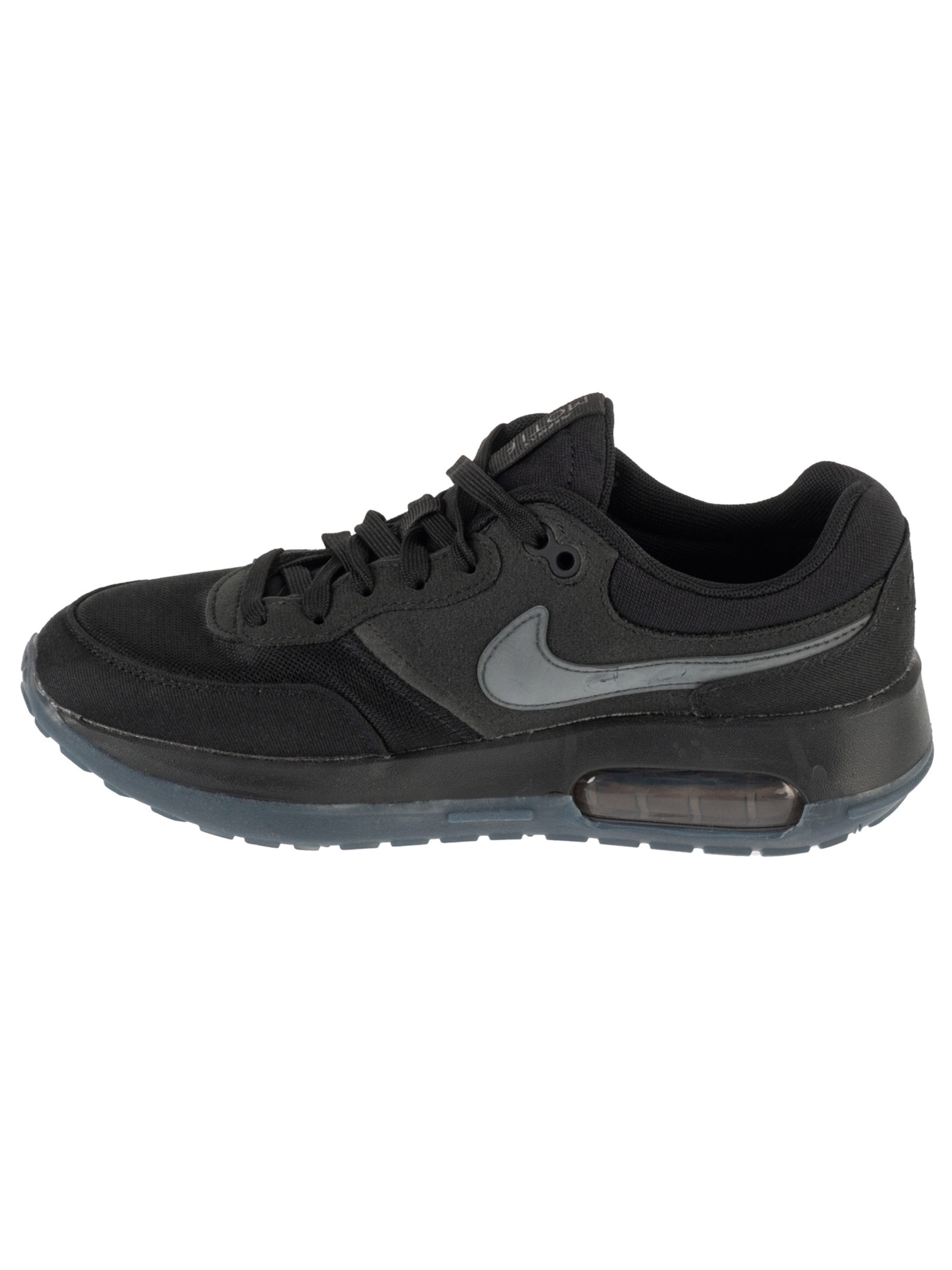 NIKE Sneakers 'Nike Air Max Motif GS' in Black: front