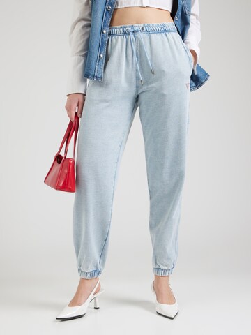 GUESS JEANS Tapered Nadrág - kék: elől