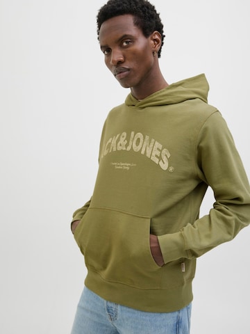 JACK & JONES Sweatshirt i grøn