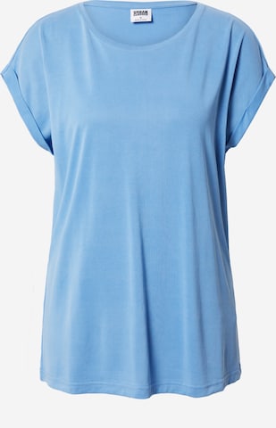 T-shirt Urban Classics en bleu : devant