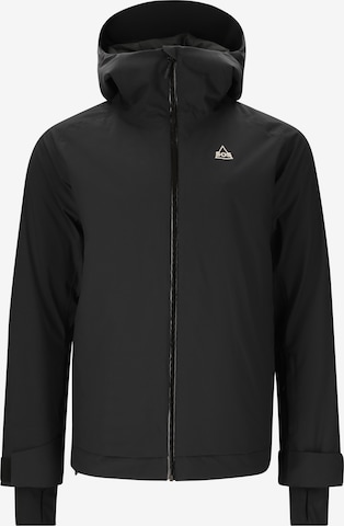 SOS Sportjas in Zwart: voorkant