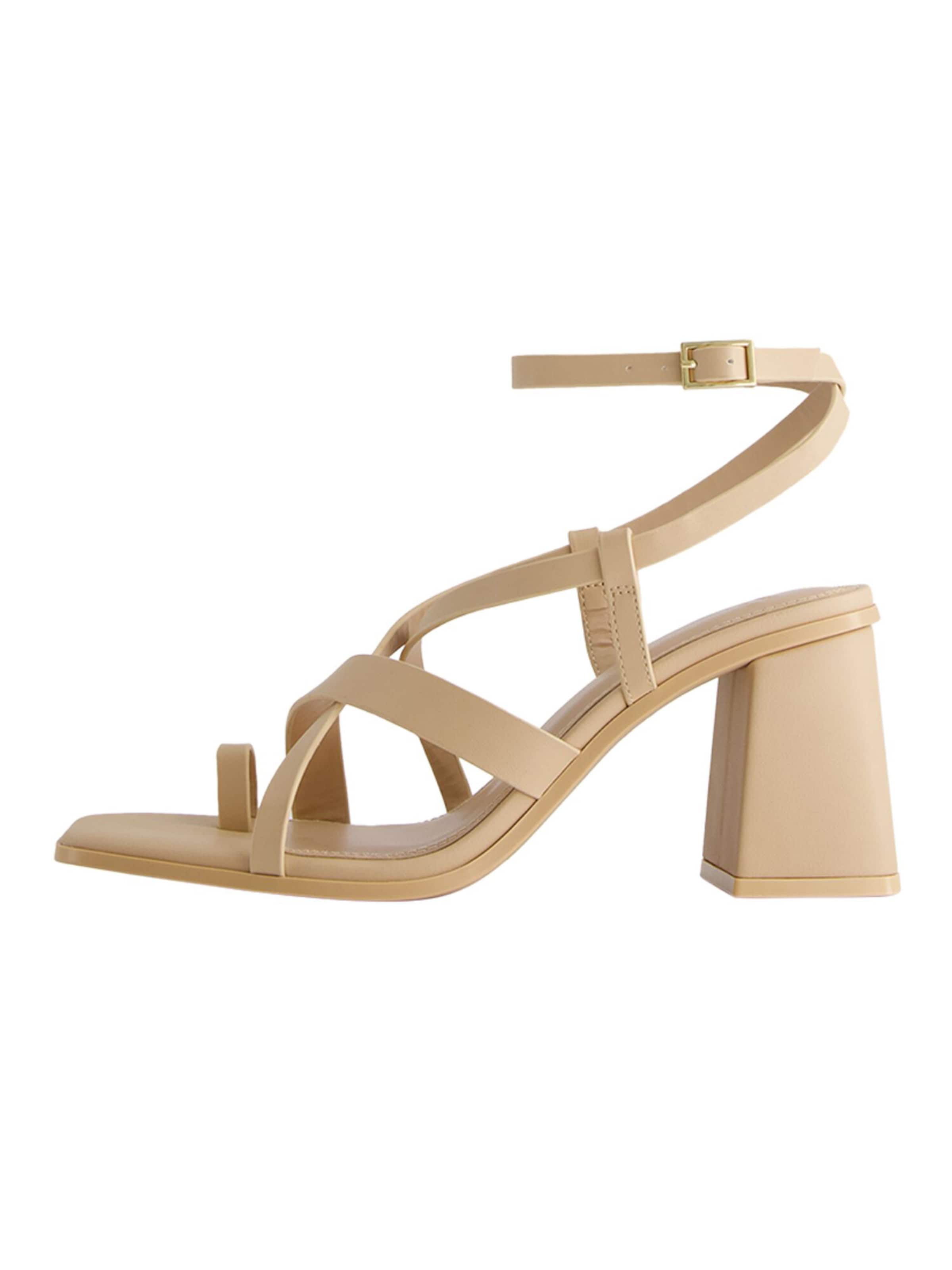 Décolleté di Bershka in beige